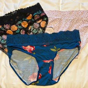 Three panties size small
